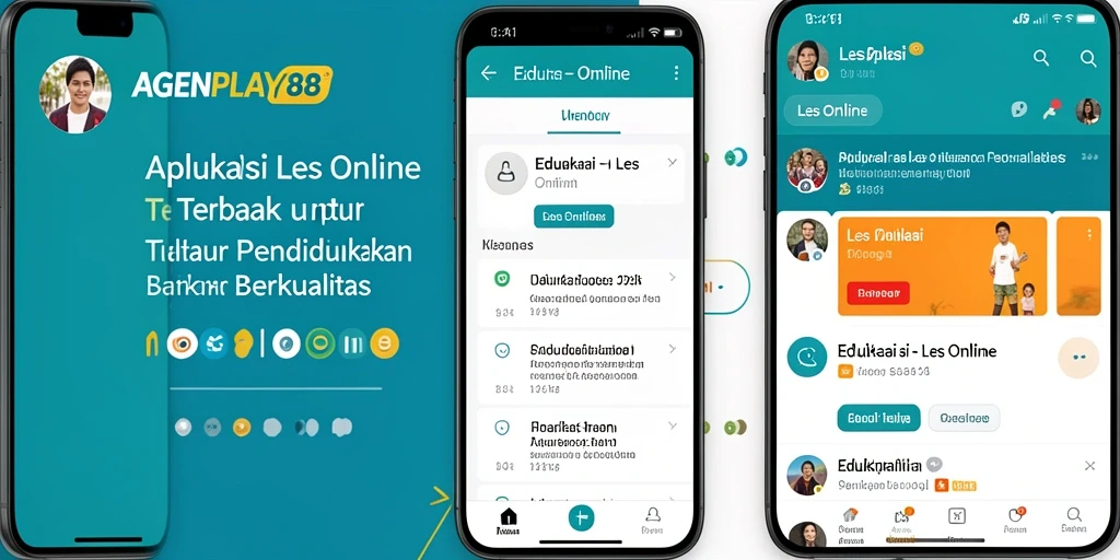 Tampilan AGENPLAY88 dengan fitur Les Online yang menarik.